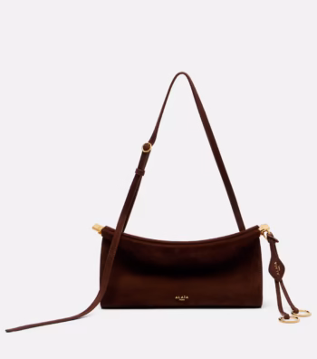 ALAÏA Le Click suede bag shoulder