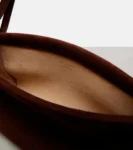 ALAÏA Le Click suede bag shoulder
