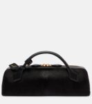 Alaïa Le Teckel Small Calf Hair Clutch Brown | Crown Clutch