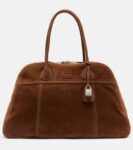 Miu Miu Vivant suede bowling bag