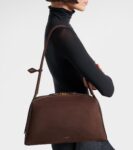 Alaïa Le Bouledogue Medium Leather Shoulder Bag | Crown Clutch