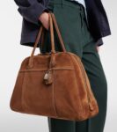 Miu Miu Vivant suede bowling bag