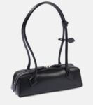 Alaïa Teckel Small Leather Bag Black | Crown Clutch