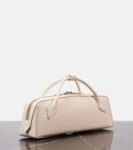 Alaïa Le Teckel Leather Clutch Pink | Crown Clutch