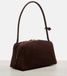 Alaïa Le Bouledogue Medium Leather Shoulder Bag | Crown Clutch