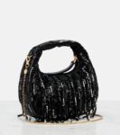 Miu Miu Wander Mini Embellished Top-Handle Bag