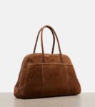 Miu Miu Vivant suede bowling bag