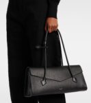 Alaïa Le Teckel Leather Shoulder Bag with Top Handles | Crown Clutch