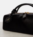 Alaïa Le Teckel Small Calf Hair Clutch Brown | Crown Clutch