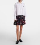 Miu Miu Wander Mini Embellished Top-Handle Bag