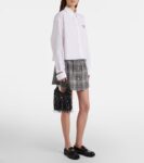Miu Miu Ivy Medium Embellished Satin Tote Bag